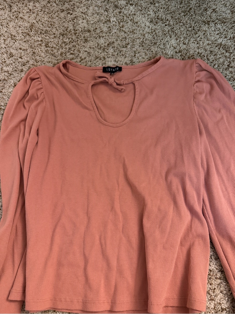 1. State Ribbed Long Sleeve - Picture 4 of 4